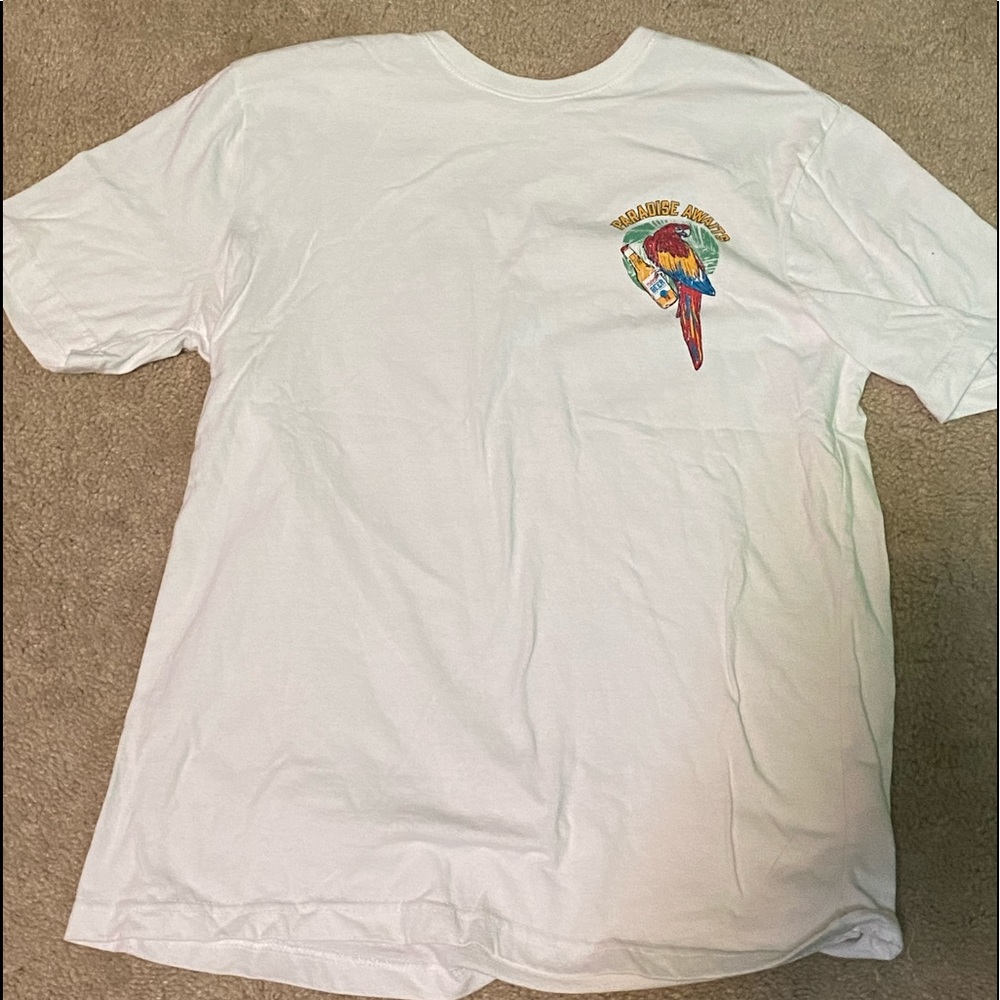White Graphic Tee